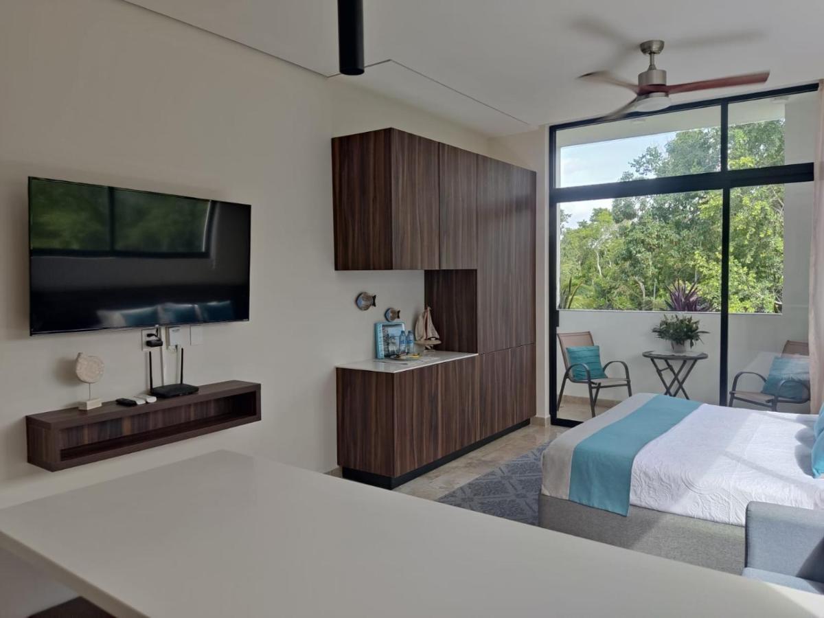 Nuevo Estudio Con Terraza Totalmente Equipado Tulum Aldea Zama Экстерьер фото